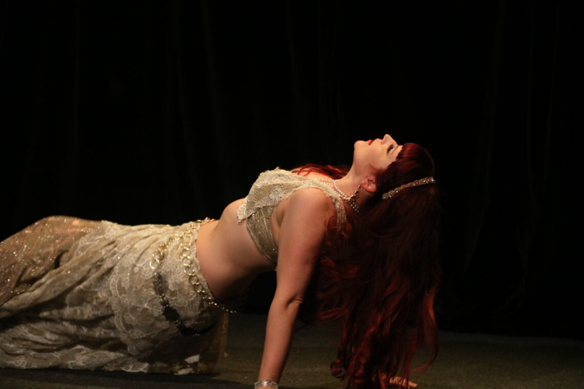 Bauchtänzerin Nasrin Al Shahar der Bauchtanzgruppe Orient meets Okzident aus Halle Saale