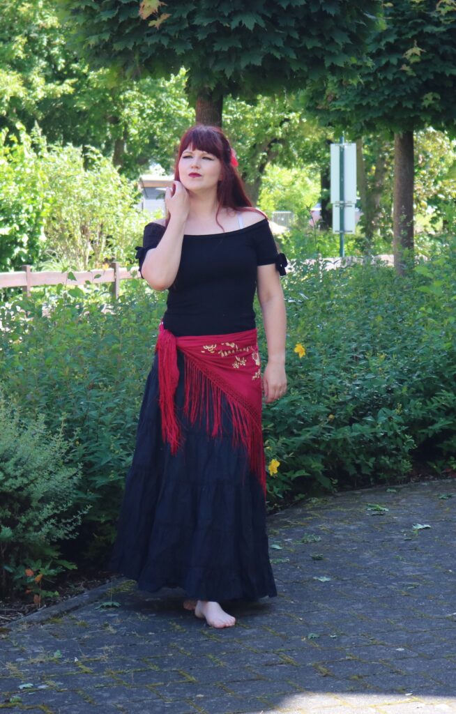 Bauchtänzerin Nasrin Al Shahar im Flamenco